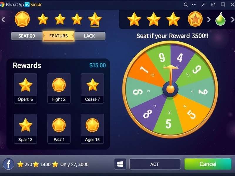 Bharat Spin Star gameplay interface